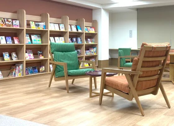 ココファン尾張一宮 ブックラウンジ