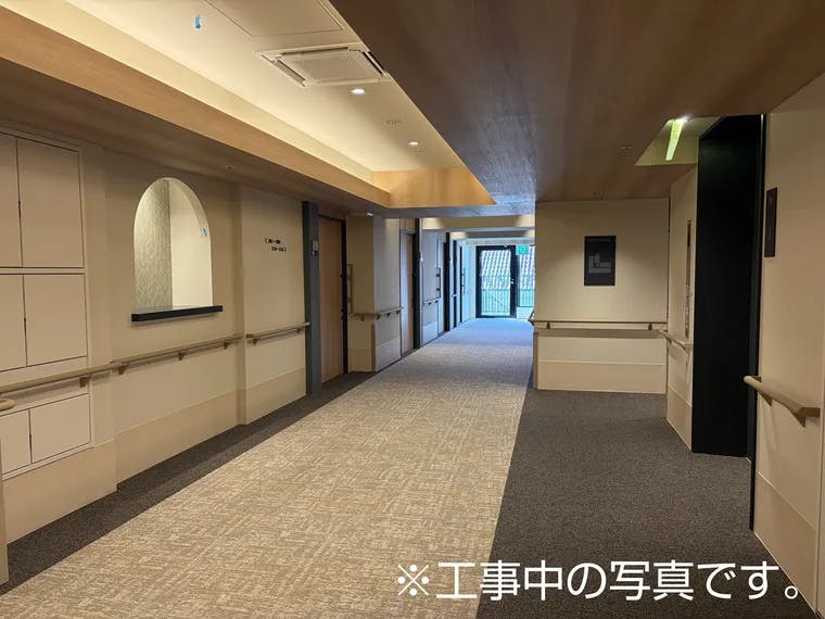 ココファンレジデンス世田谷弦巻 廊下・エレベーターホール