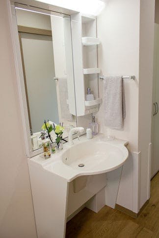 ライフコミューン本郷台 居室（洗面台）