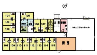 サエラ姫路・花田町 間取図