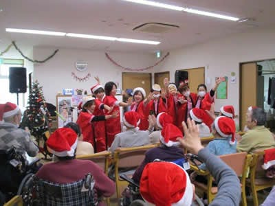 カサブランカグループホーム魚住 クリスマス会