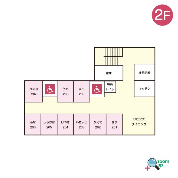 グループホームさくら愛川 間取図