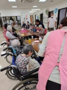 愛の家グループホーム習志野奏の杜 流しそうめん