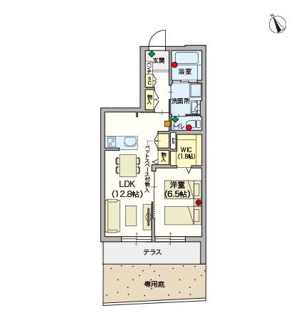 ヘーベルVillage奥戸 間取図