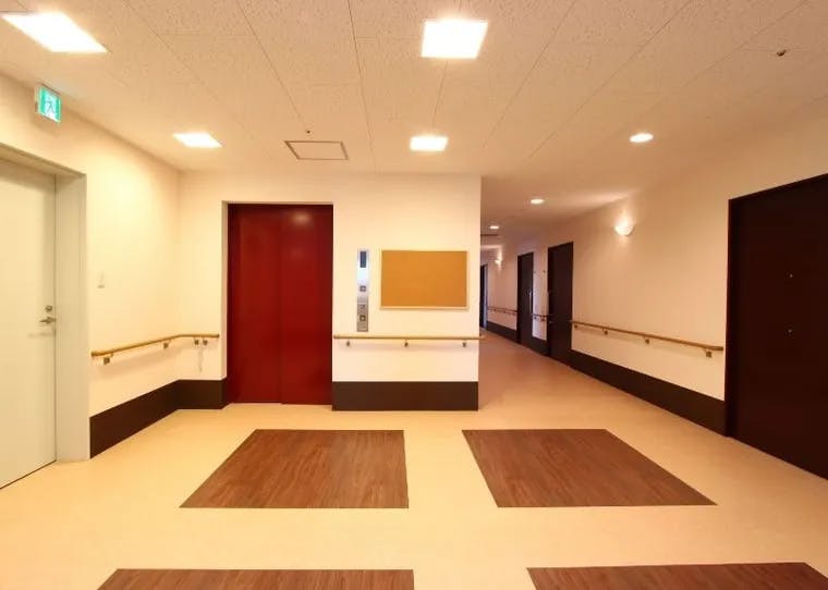 ココファン蘇我 エレベーターホール