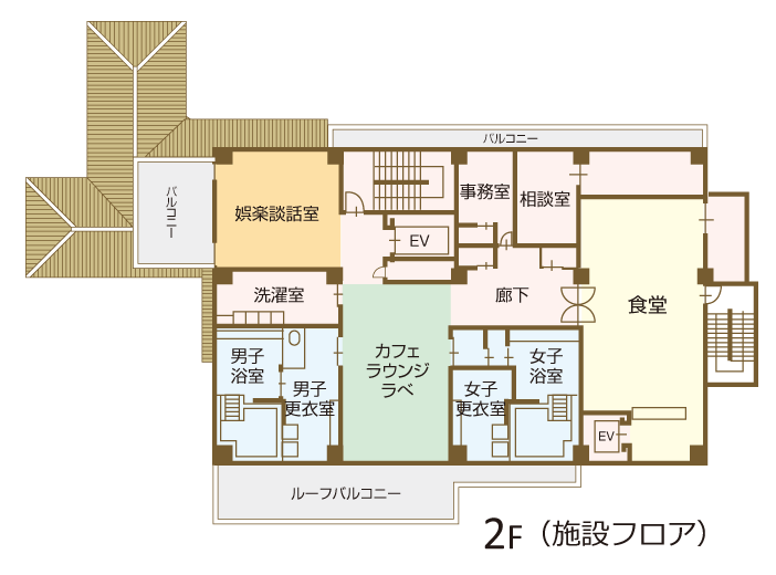 介護付有料老人ホーム シニアヴィラ パトリ 間取図