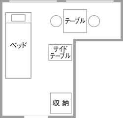 ケアポート八王子 間取図