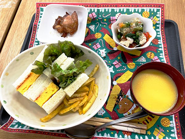 あざれあ小鷹野 クリスマス会プレート