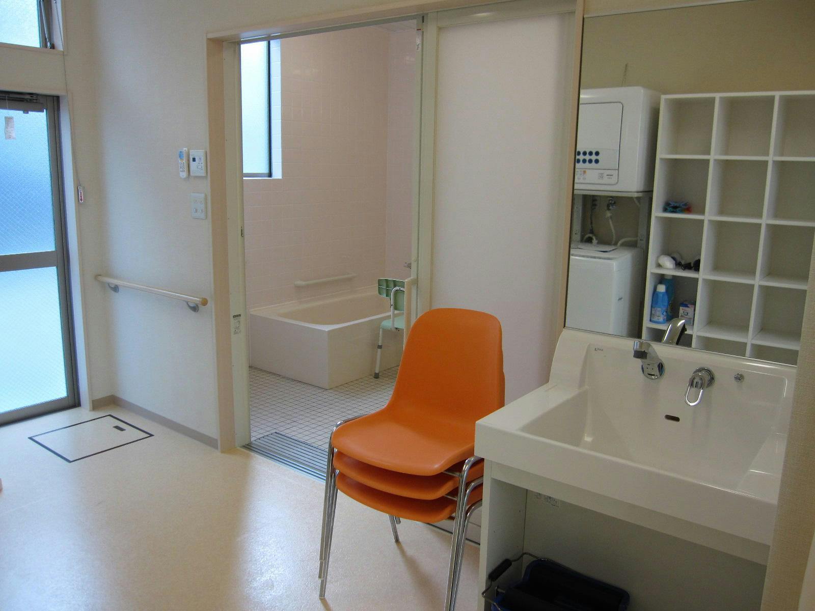 サンラフレ豊中 脱衣所