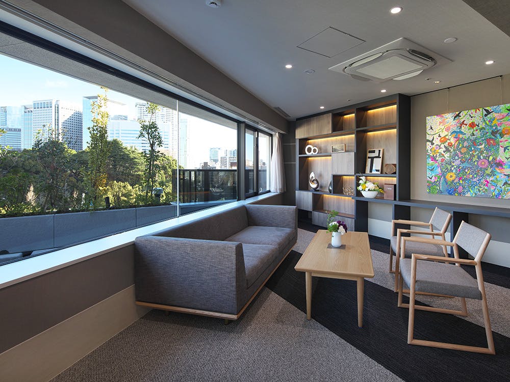 チャームプレミア御殿山参番館 5階カフェコーナー
