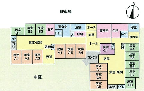 あったかホーム坂戸 間取図