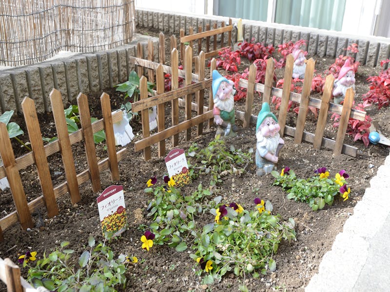 たのしい家本八幡 花壇・家庭菜園
