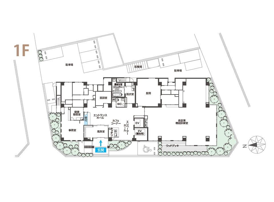 チャーム鶴見緑地 間取図