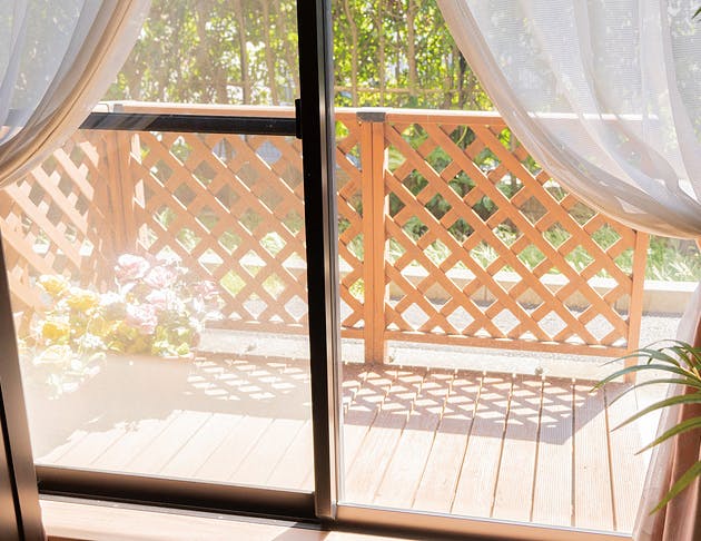 ライフコミューンいずみ中央 ベランダ