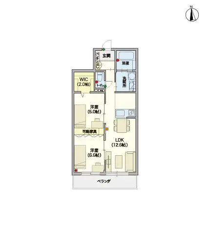 ヘーベルVillage千葉四街道 間取図