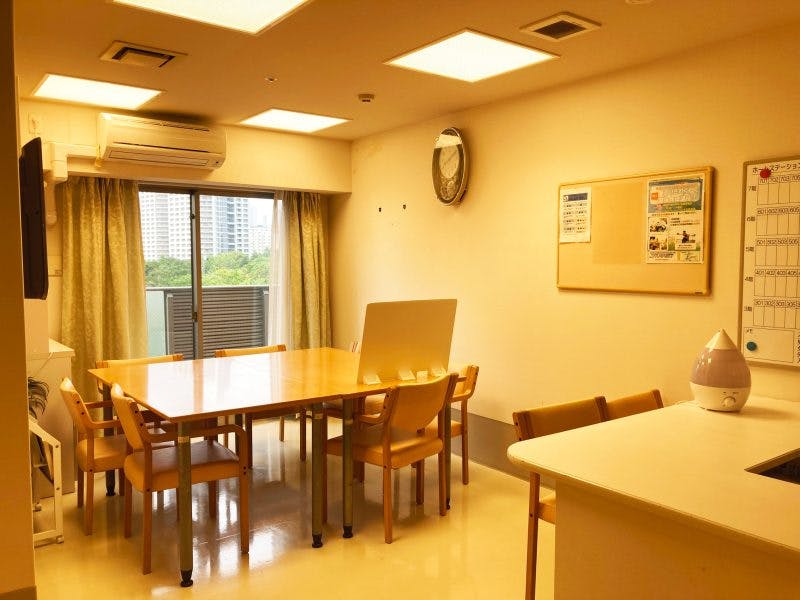 ホームステーションらいふ高田馬場 談話スペース