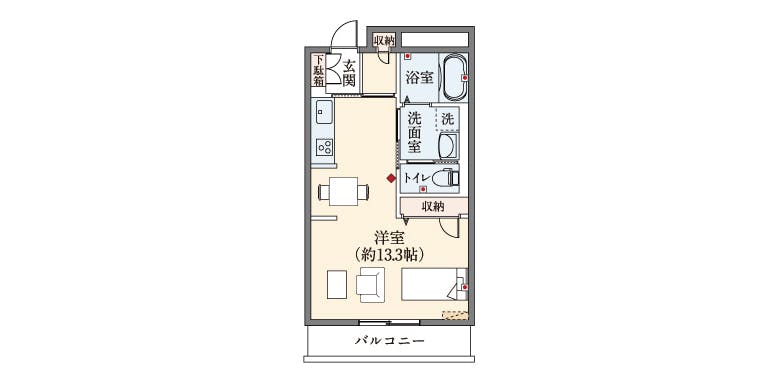 グランドマスト武蔵小杉石水邸 間取図