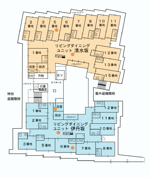 ライフェール 間取図