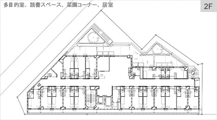 マンダリン南荻窪 間取図