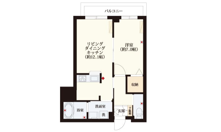 グランドマスト赤堤 間取図