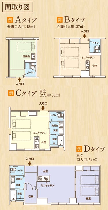 ココファン松山大手町 間取図