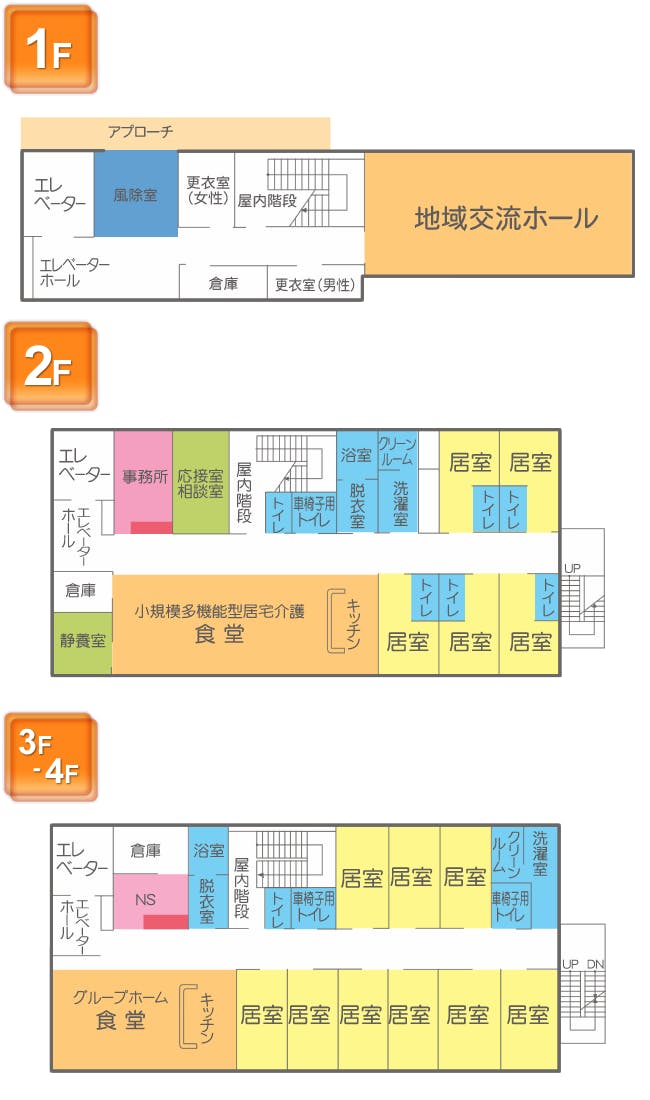 さわやかむなかたのもり 間取図