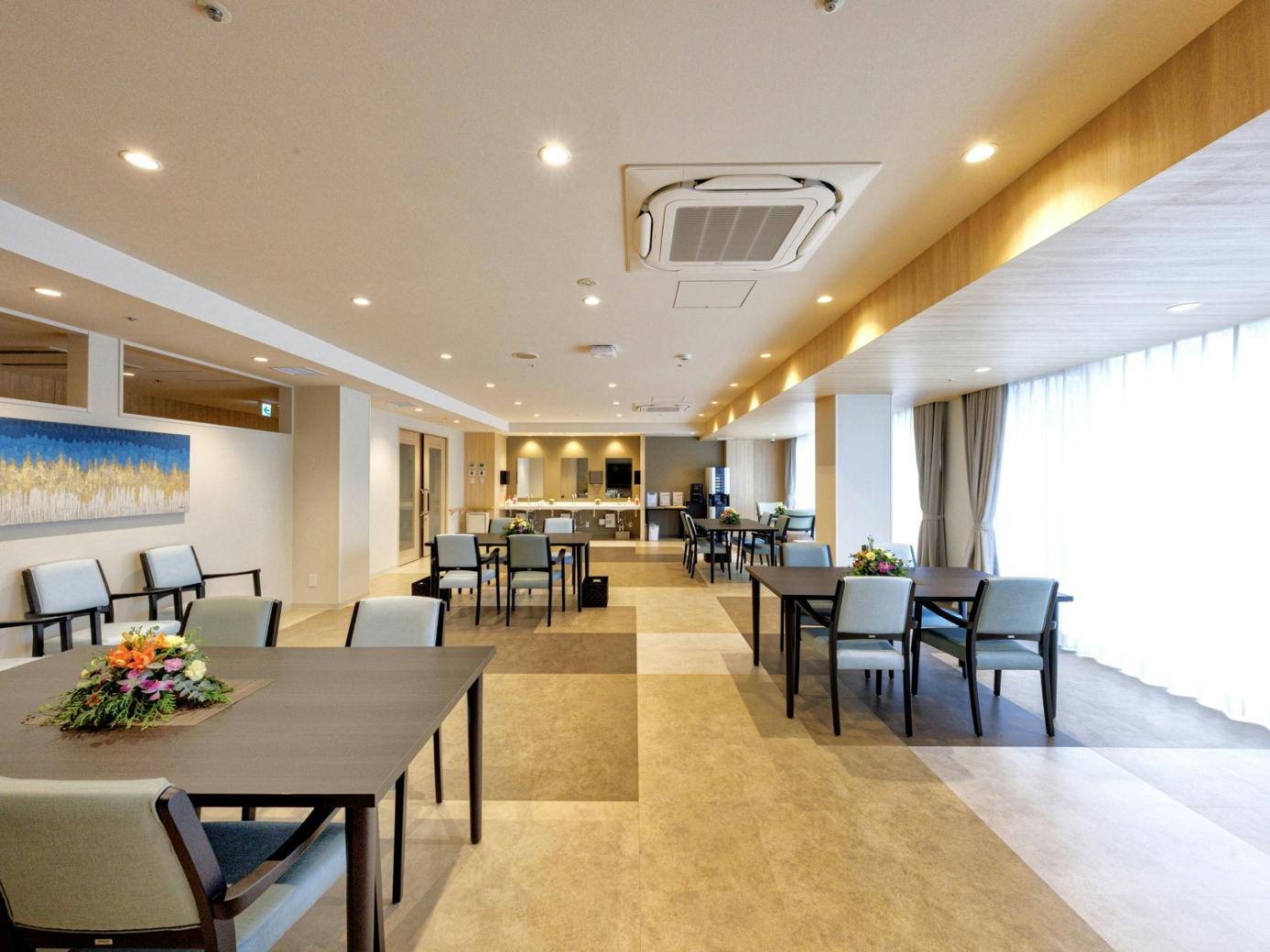 プレザンメゾン篠崎 食堂兼機能訓練室