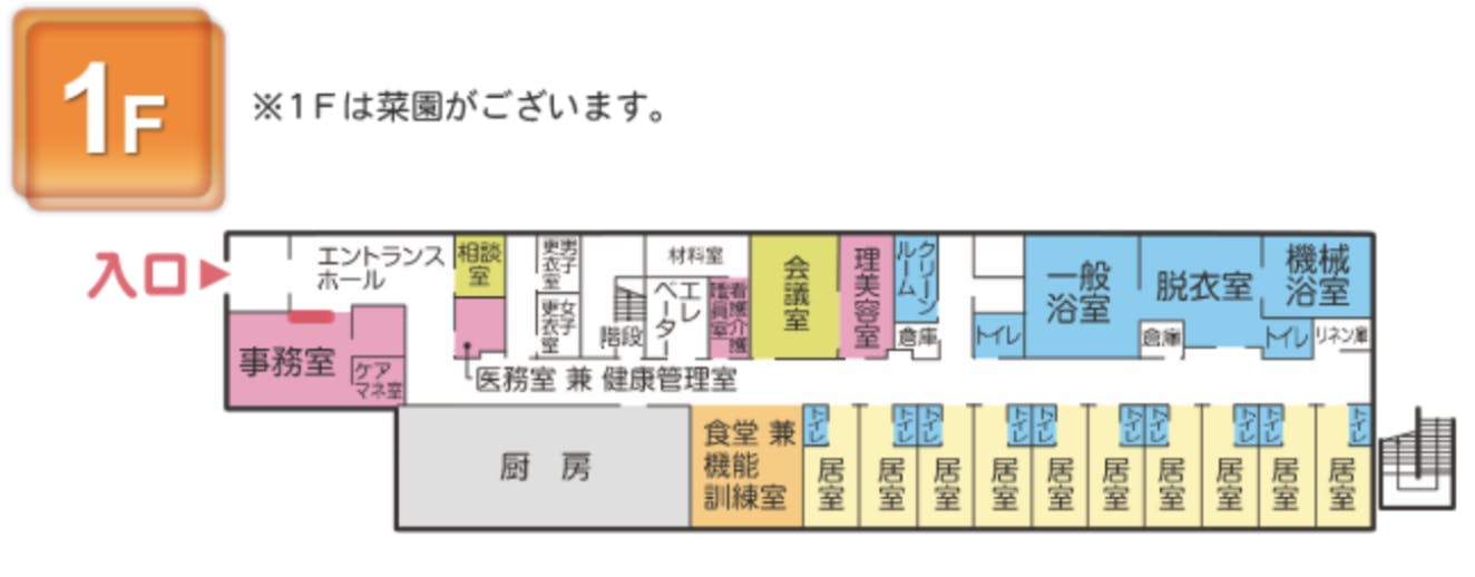 さわやかさがみはら館 間取図