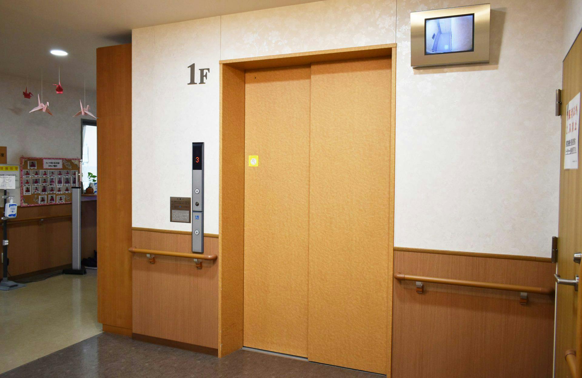 ハーベストさいたま エレベーターホール