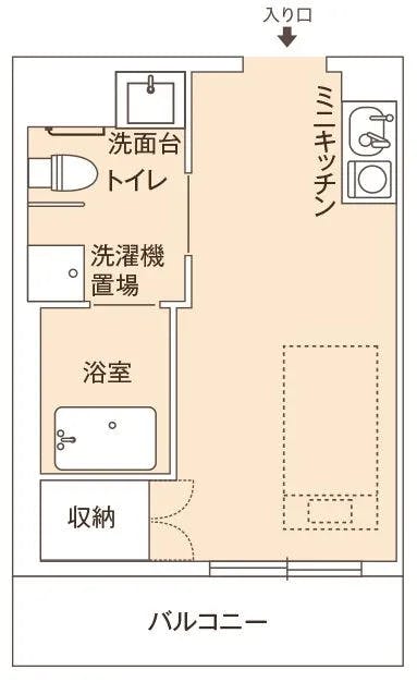 ココファン川崎加瀬 間取図