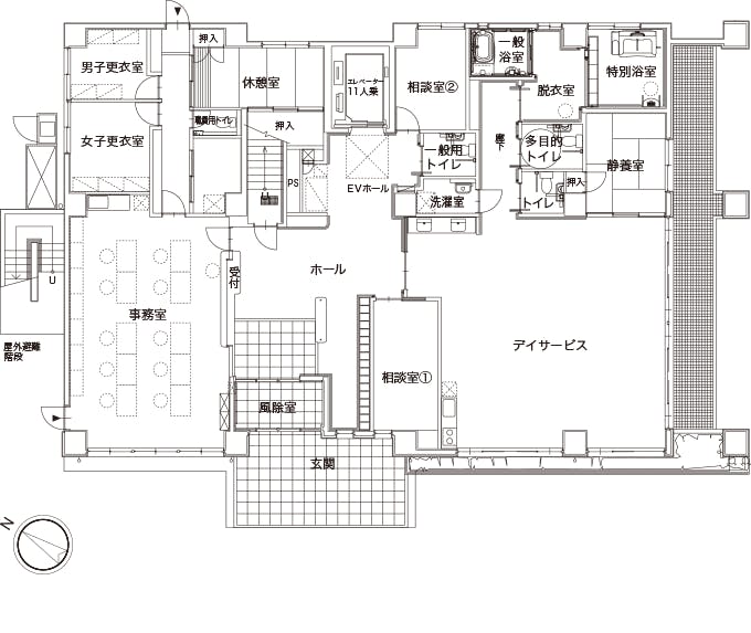 アルファリビング長崎諏訪の杜 間取図