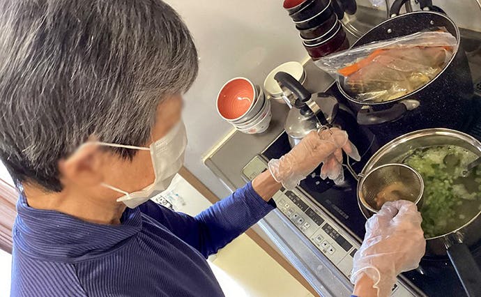 ヒューマンライフケア八王子グループホーム 料理作り