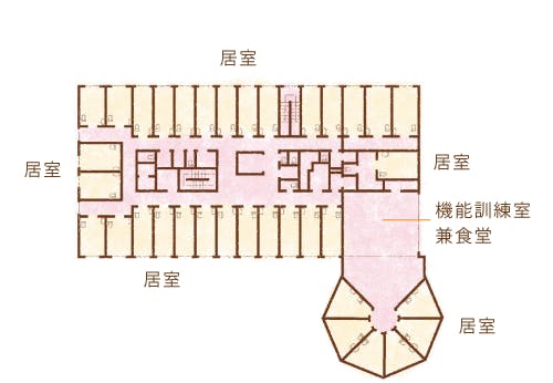 ベティさんの家 東浦 間取図
