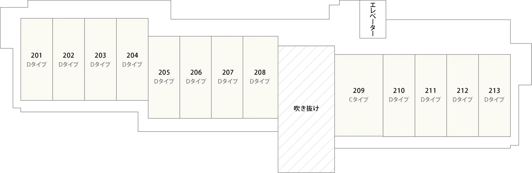 サービス付き高齢者向け住宅緑陽館 間取図