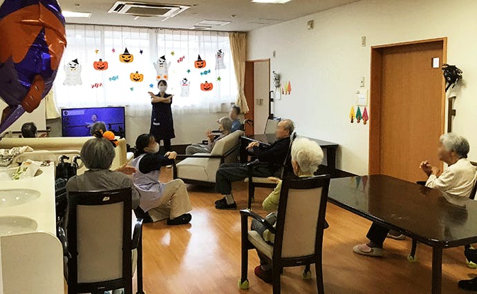 ヒューマンライフケア麻生グループホーム ハロウィン
