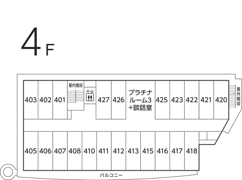 カーサプラチナ元住吉 間取図