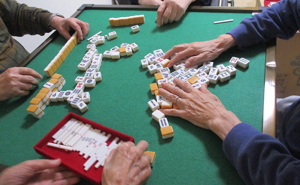 介護付有料老人ホームプレザンメゾン新大阪 マージャン