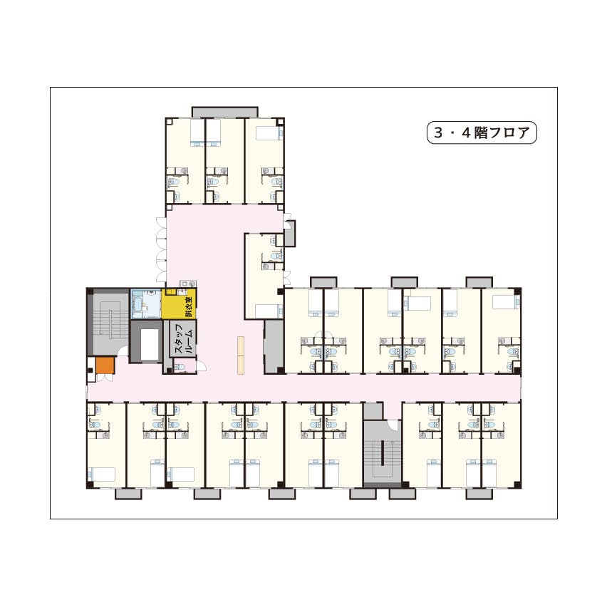 ミヨ倶楽部花園Ⅲ番館 間取図