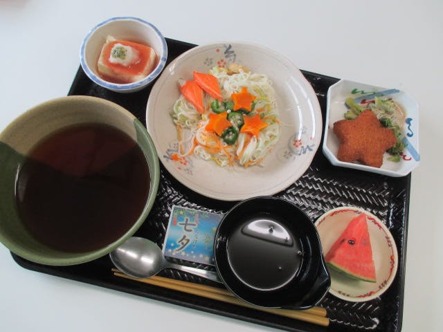ニチイケアセンター燕 七夕御膳