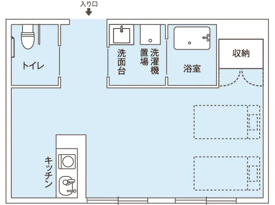 ココファン高槻山手 間取図
