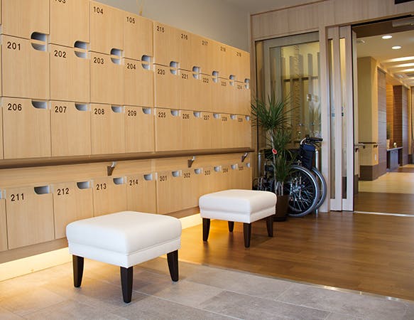 リアンレーヴ川口新井宿 エントランス