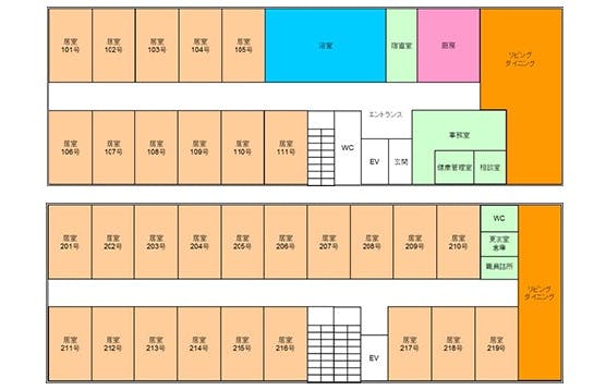 ソレイユ もりぐち 間取図