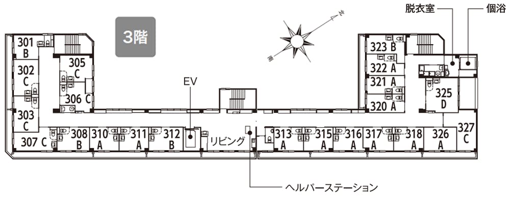 イリーゼ八千代台 間取図