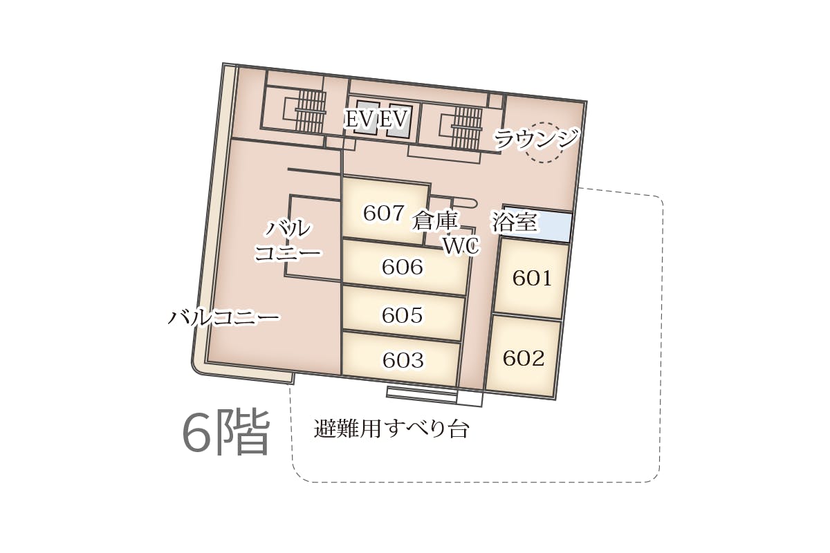 介護付有料老人ホーム ソラスト江戸川グリーンパーク 間取図