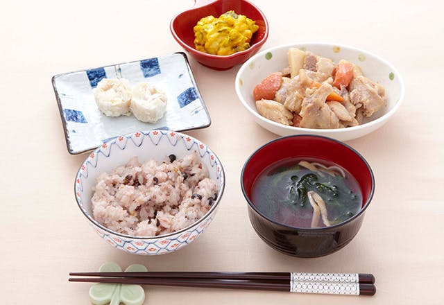 ニューソフィアコート千代田 ある日の夕食