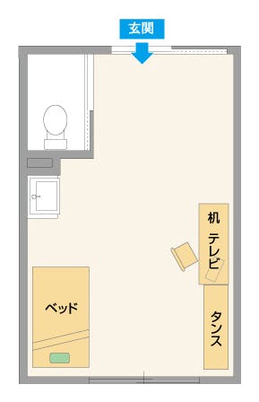 チャームスイート京都桂坂 間取図
