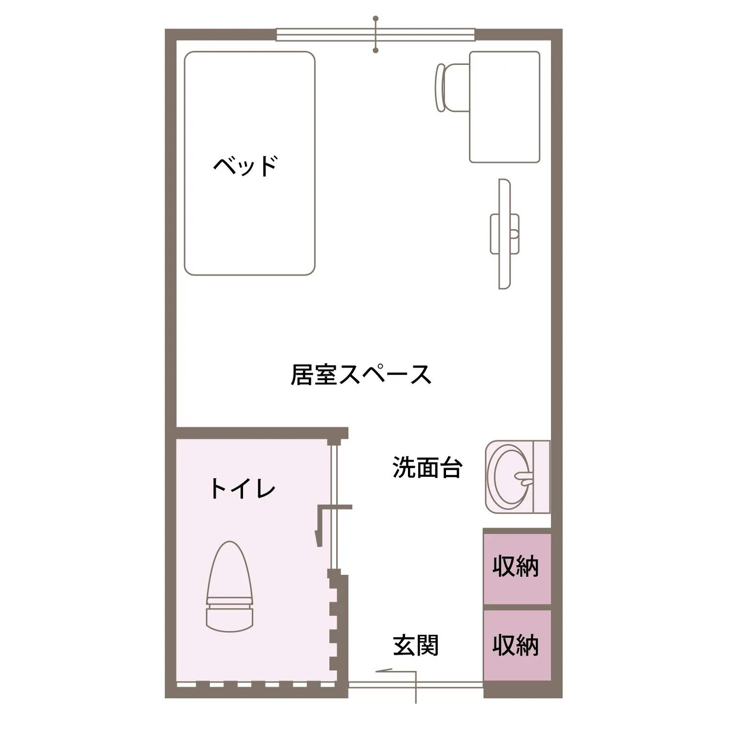 やさしえ神戸持子 間取図
