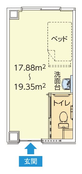 チャームスイート新井薬師さくらの森 間取図