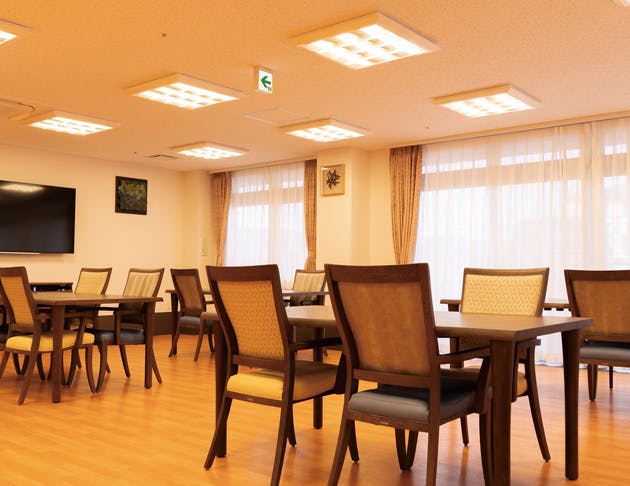 リアンレーヴ金町 食堂兼機能訓練室