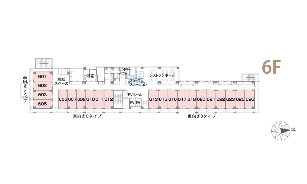 ルナハート千里 丘の街 間取図